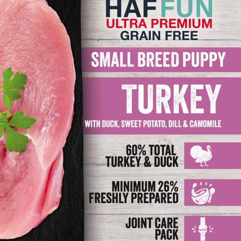 puppy small breed grain-free - turkey