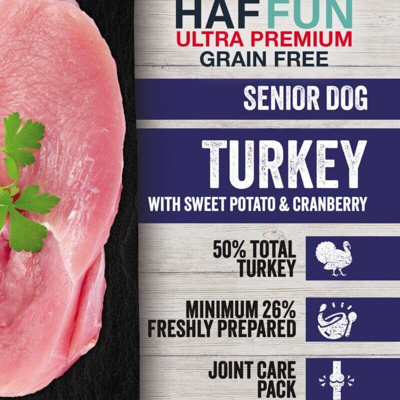 grain-free senior Turkey